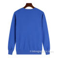 Plain wholesale crewneck unisex pullover sweatshirt